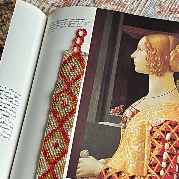 NWOT - Handmade Beaded Loomed Cuff - Picture 3 of 3